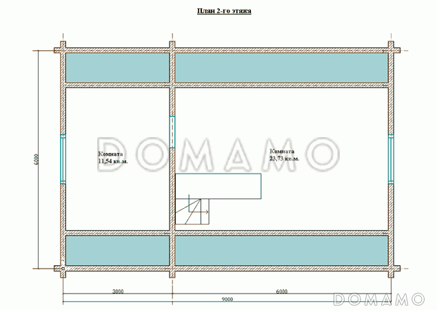 ПД-019 / План мансардного этажа
