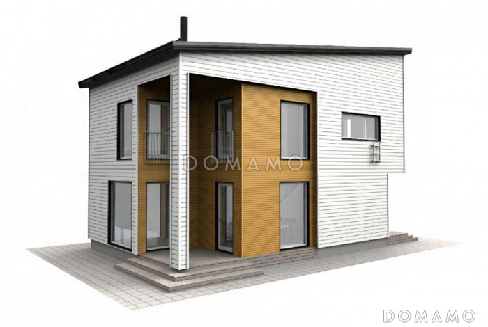 C-127 двухэтажный дом