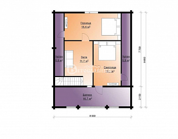 Иваново / План мансардного этажа