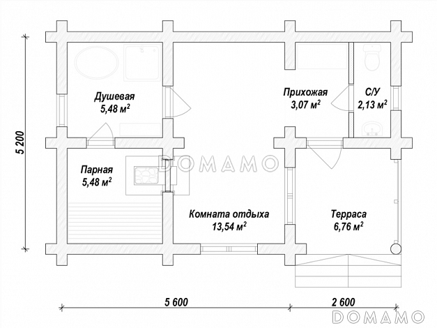 ML-137 / План 1 этажа