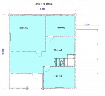 Мурманск / План 1 этажа