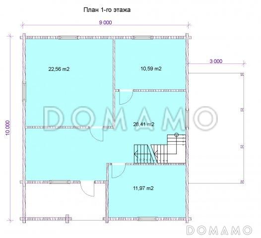 Мурманск / План 1 этажа
