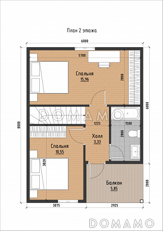 ДК-81 / План 2 этажа