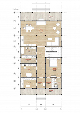 HIGHLAND / План 1 этажа