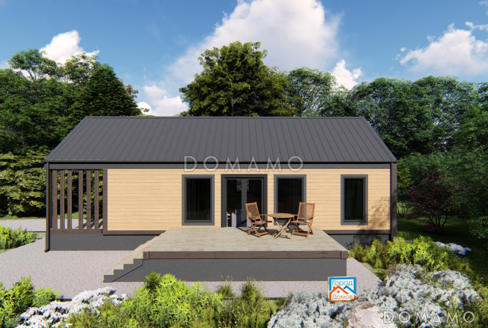 Каркасный дом "Муссон"