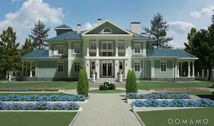 Проект дома с гостевой комнатой