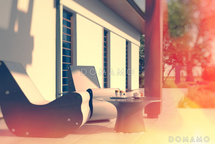 Проект просторного одноэтажного дома из кирпича с четырьмя спальнями и гаражом на два автомобиля