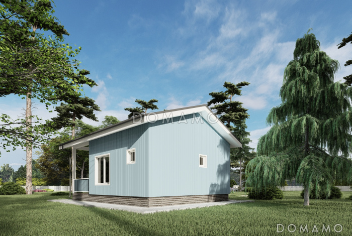 Каркасная баня 