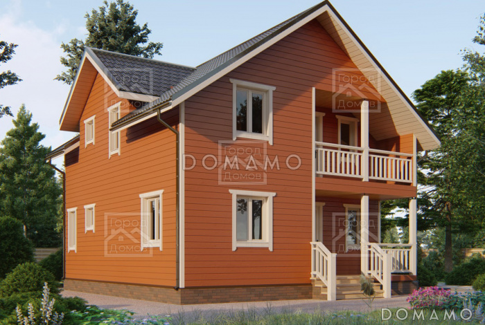 Каркасный дом "Оддманд"