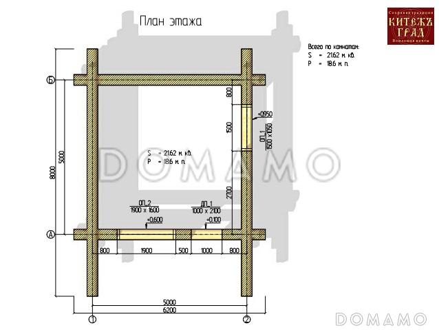 Лесной дух  / План 1 этажа