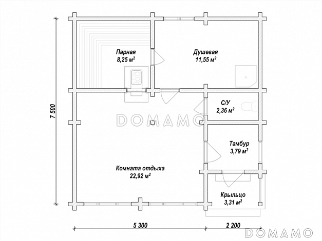 K-237 / План 1 этажа