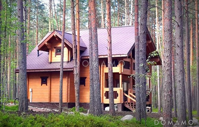 Проект одного из самых популярных домов из клееного бруса