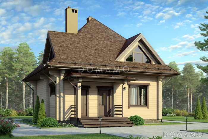 Проект дома из профилированного бруса