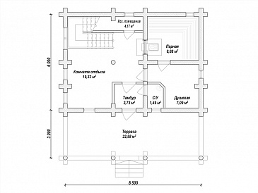 N-136 / План 1 этажа