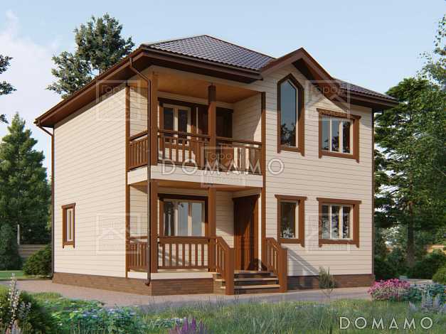 Каркасный дом "Ладога"