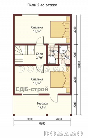 ДПБ22  / План 2 этажа