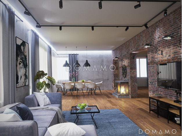 Проект трехэтажного газобетонного дома с двойным гаражом