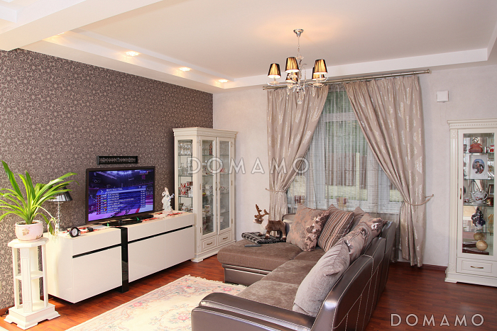 Проект каркасного дома с 4 спальнями