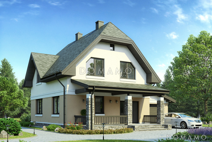 Проект дома из газобетона до 200 кв.м