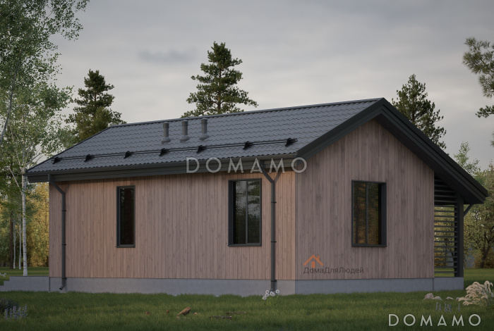 Каркасный дом КВАНТ_1