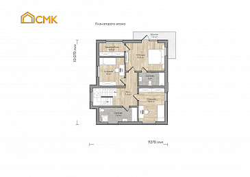 Индустриальный / План 2 этажа