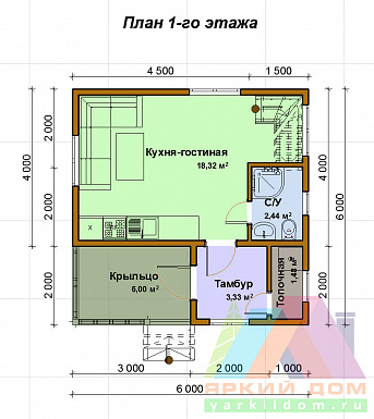 S-1 / План 1 этажа