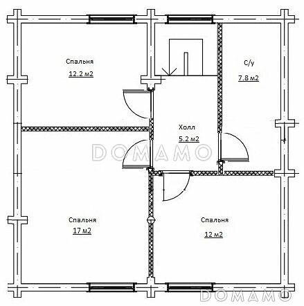 Калина / План 1 этажа