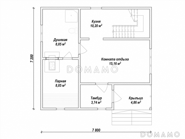 K-178 / План 1 этажа