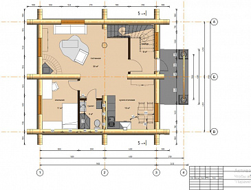 Камала / План 1 этажа