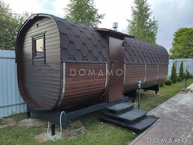 Баня бочка Квадро Эксклюзив-СВ