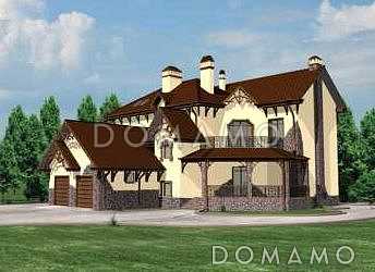 Проект дома 2 этажа с мансардой