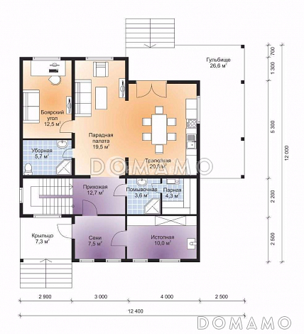 Екатеринбург / План 1 этажа