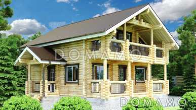 Проект дома с большой и вместительной гостиной