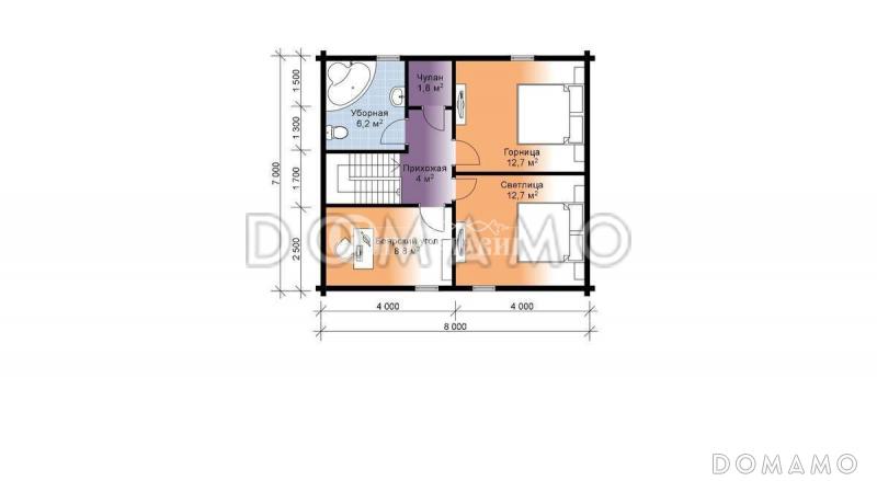 Щербинка / План 2 этажа