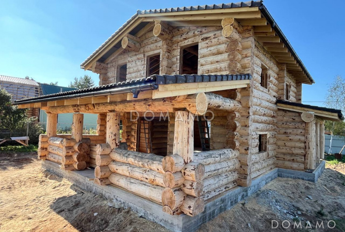 Дом из кедра