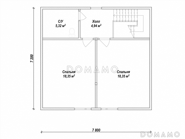 K-178 / План 2 этажа