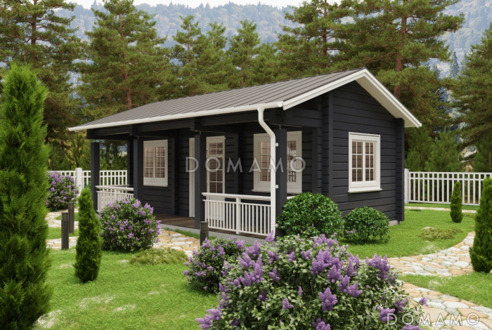 Готовый дачный дом