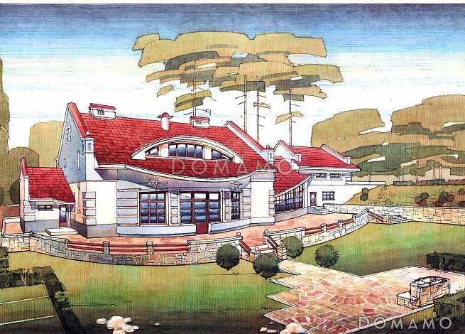 Дом в Американском стиле