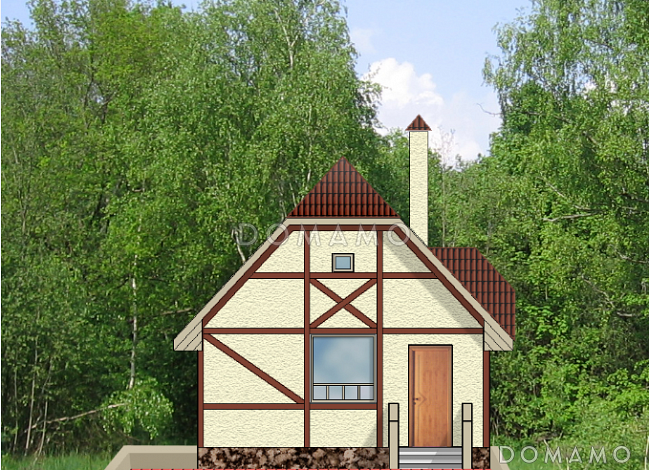 Проект компактного гостевого дома