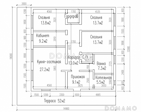 КП-006 / План 1 этажа