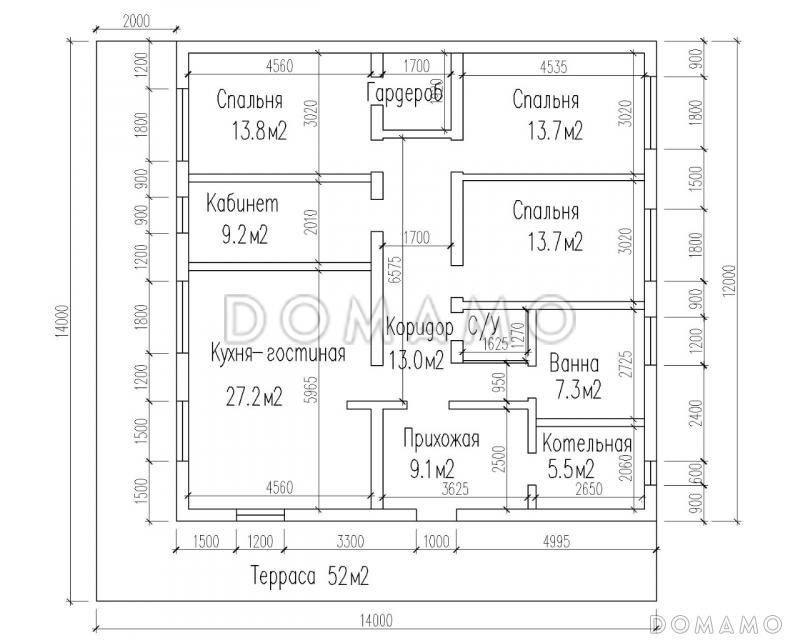 КП-006 / План 1 этажа