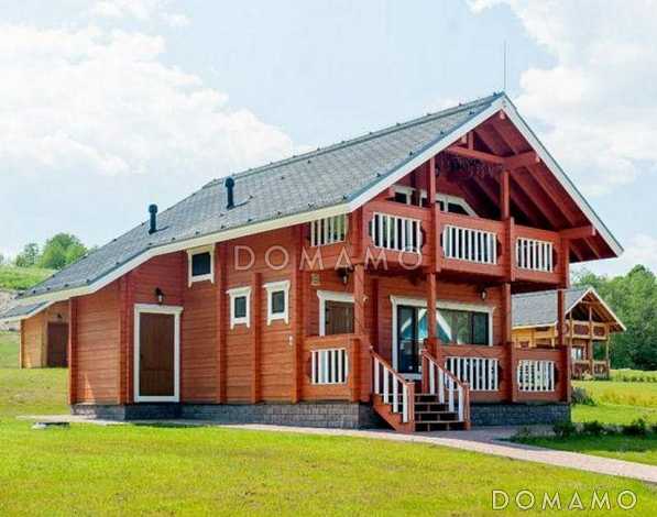 Проект одного из самых популярных домов из клееного бруса