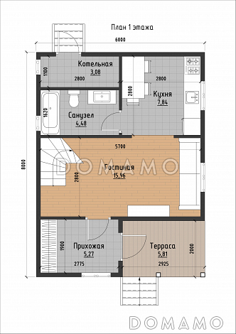 ДК-81 / План 1 этажа