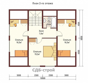 ДПБ24 / План 2 этажа