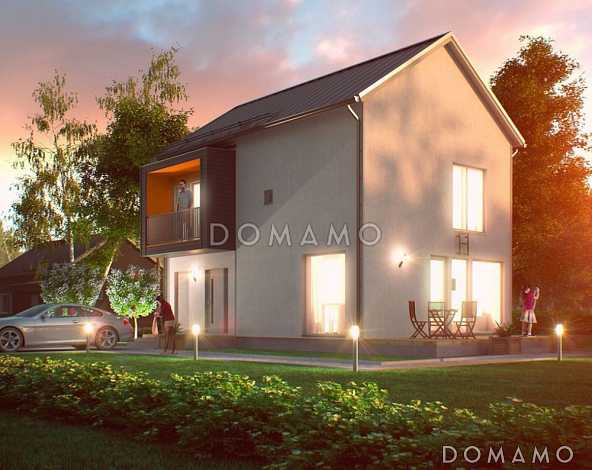 C-125 двухэтажный дом